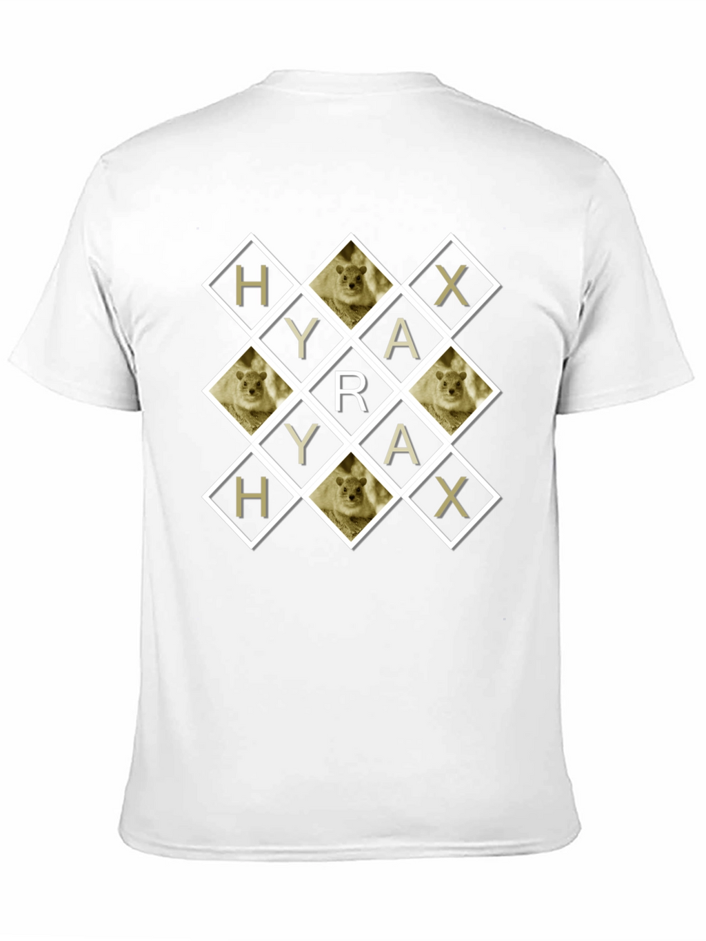 Hyrax Diamond Pattern T-Shirt