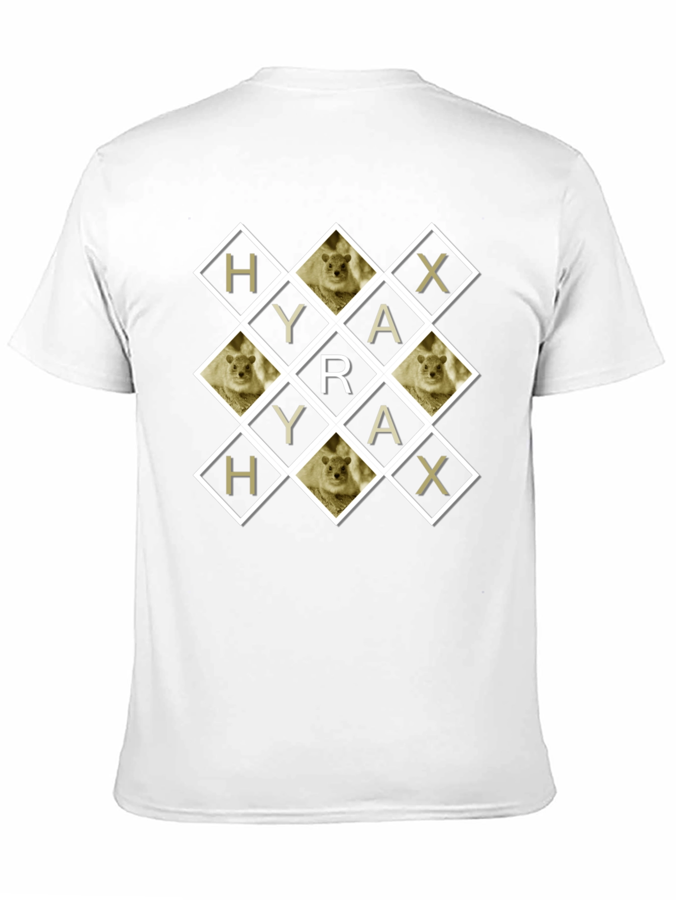 Hyrax Diamond Pattern T-Shirt