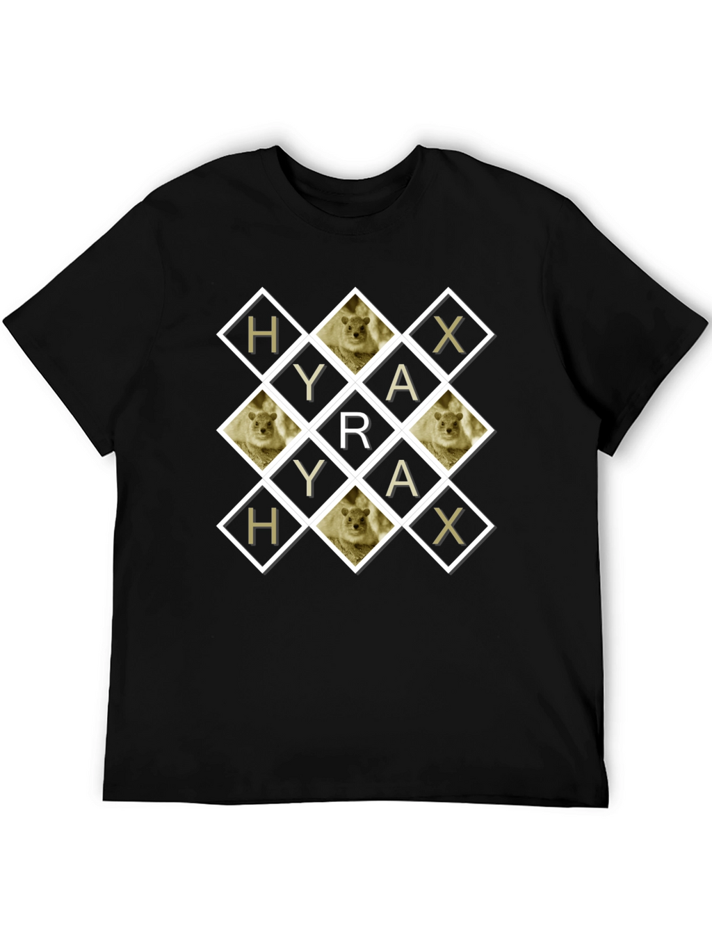 Hyrax Diamond Pattern T-Shirt