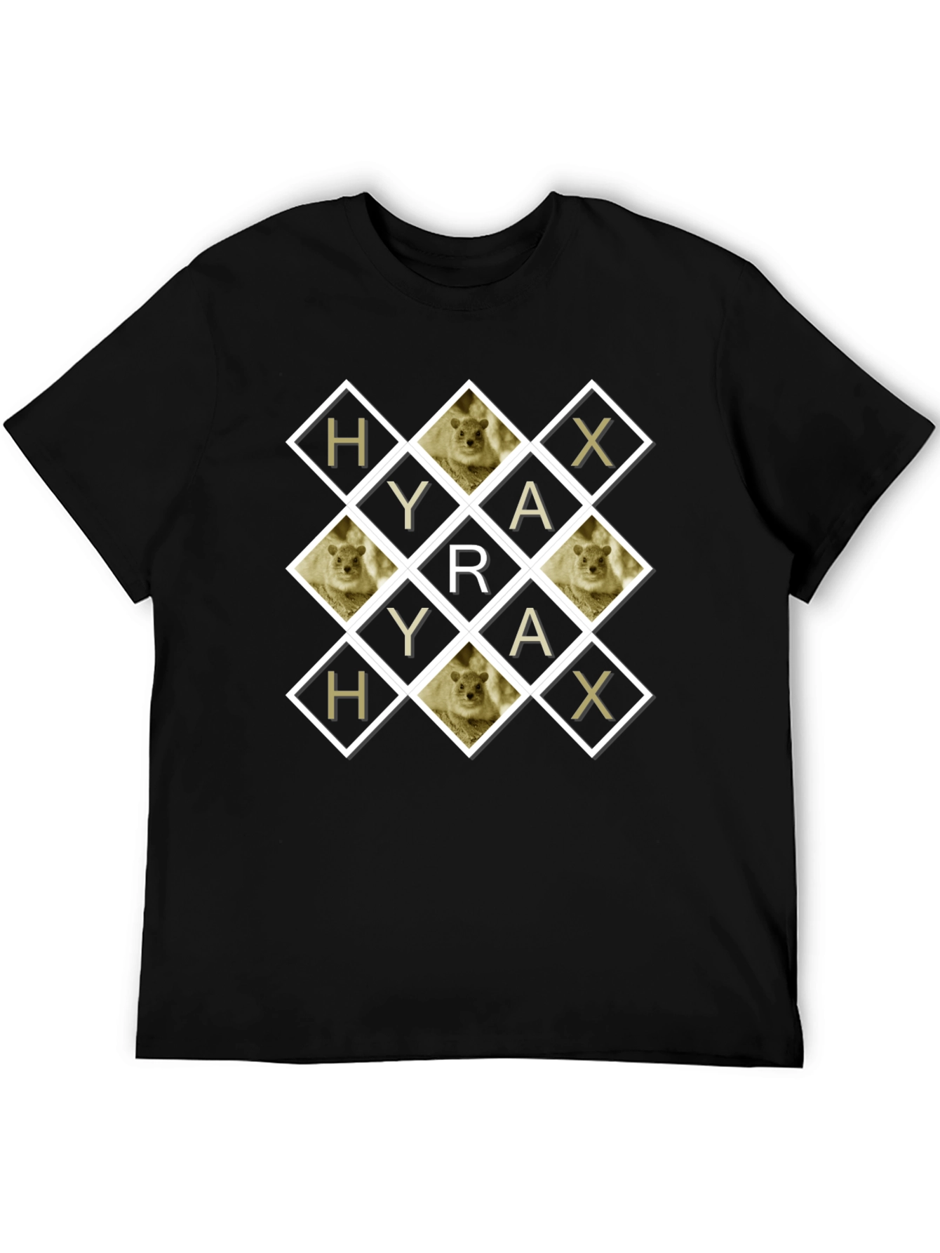 Hyrax Diamond Pattern T-Shirt