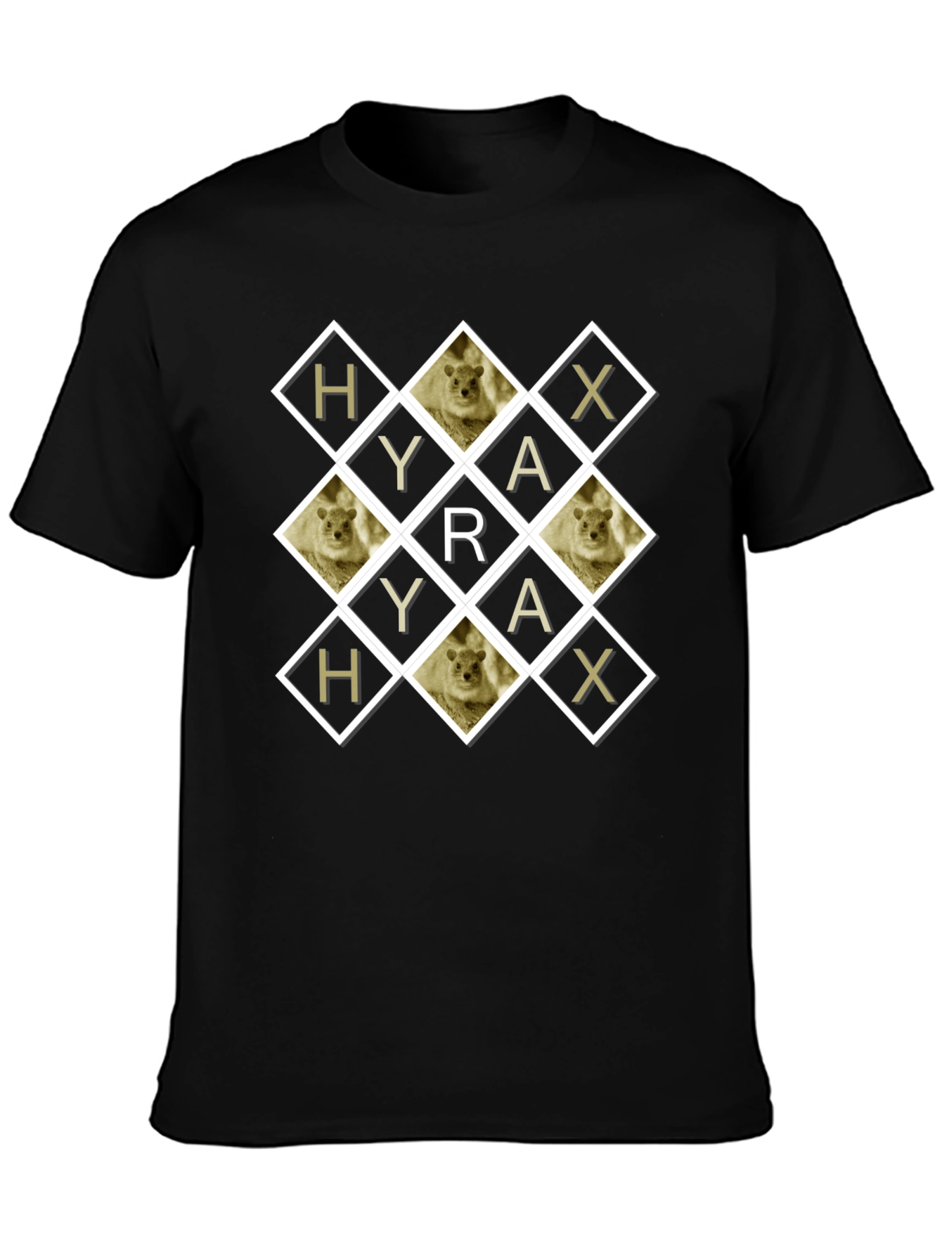 Hyrax Diamond Pattern T-Shirt