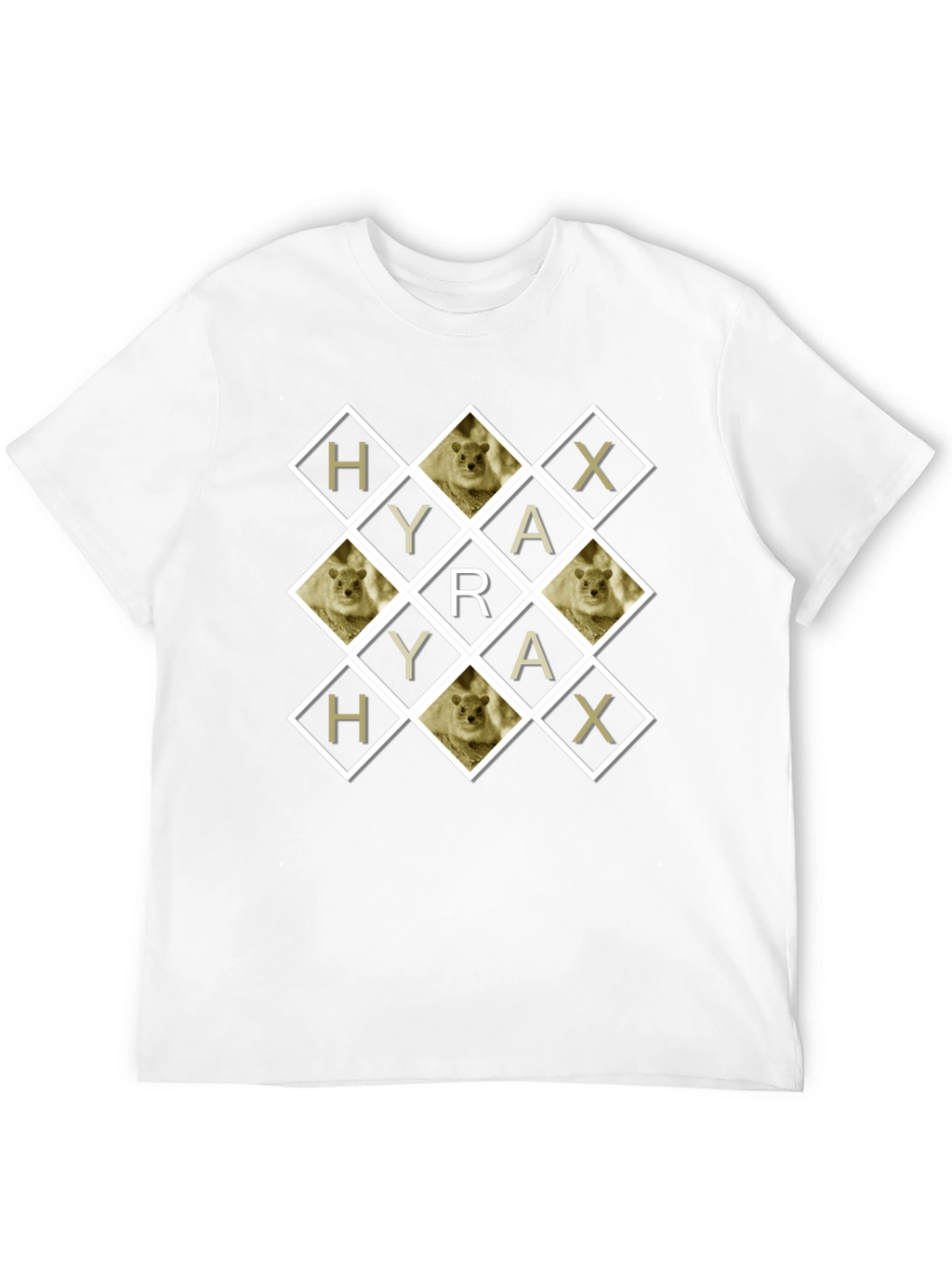 Hyrax Diamond Pattern T-Shirt