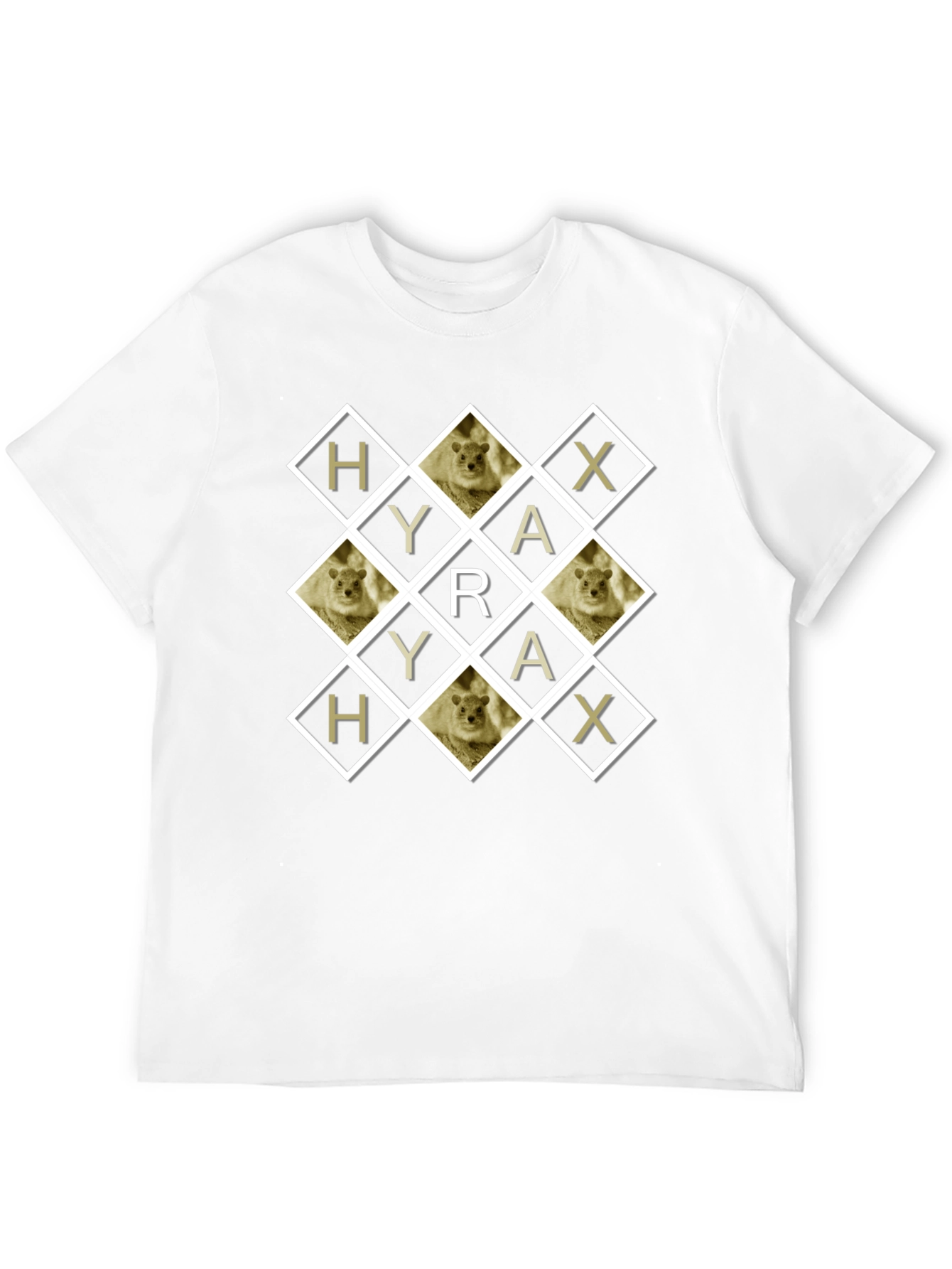 Hyrax Diamond Pattern T-Shirt