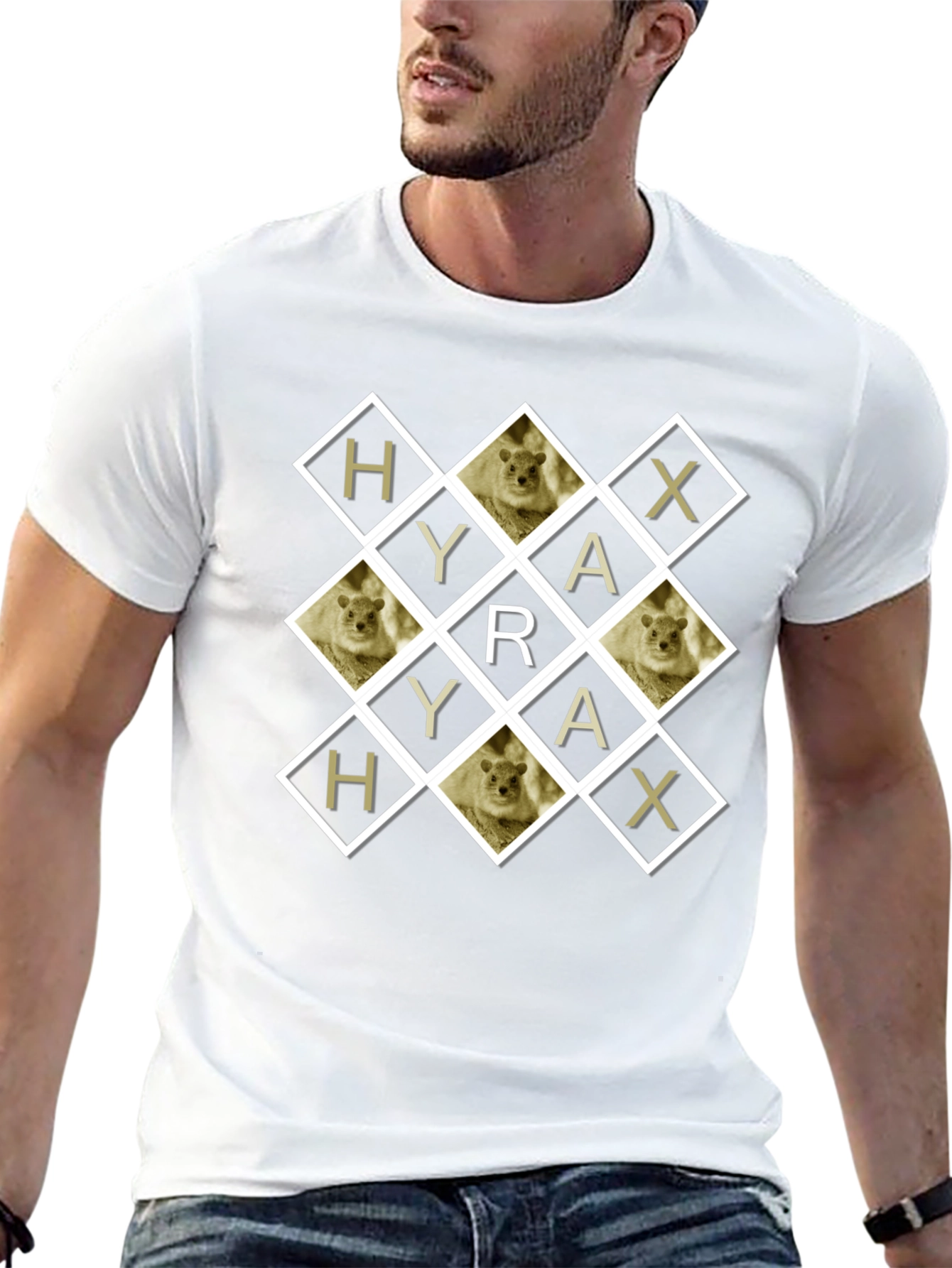 Hyrax Diamond Pattern T-Shirt