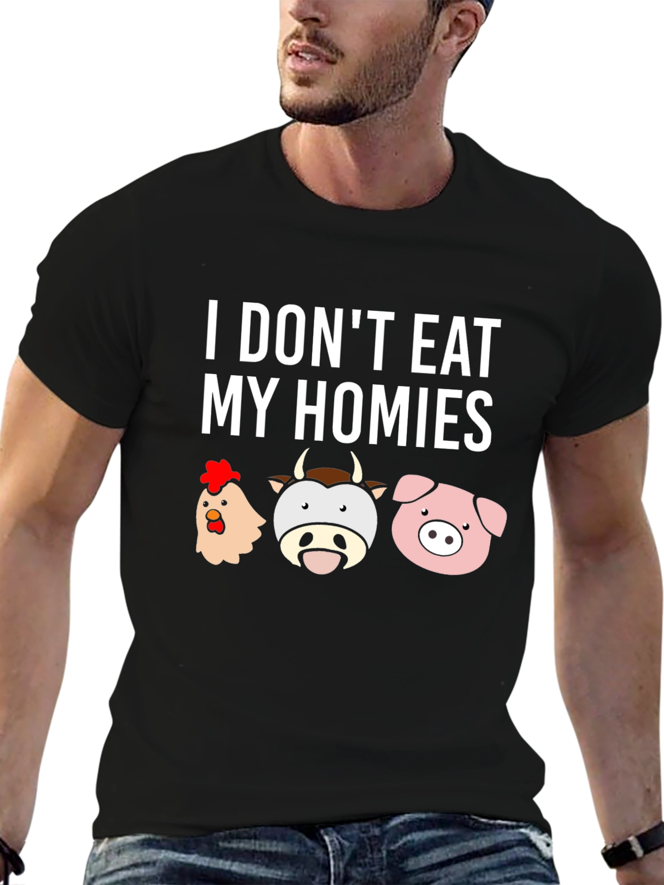 I Dont Eat My Homies Vegan T-Shirt
