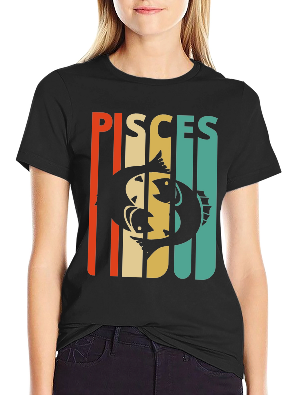 Pisces Zodiac Sign Graphic T-Shirt