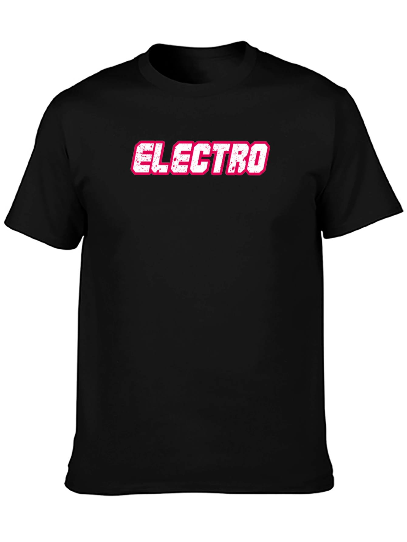 Electro Graphic Black T-Shirt - Mens Fashion Tee