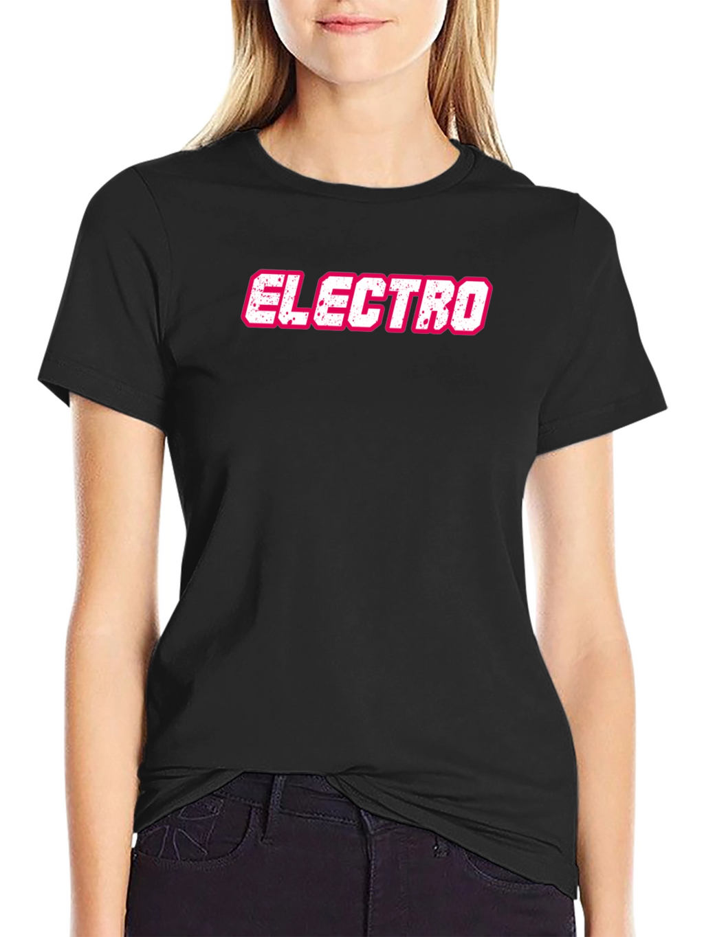 Electro Graphic Black T-Shirt - Mens Fashion Tee