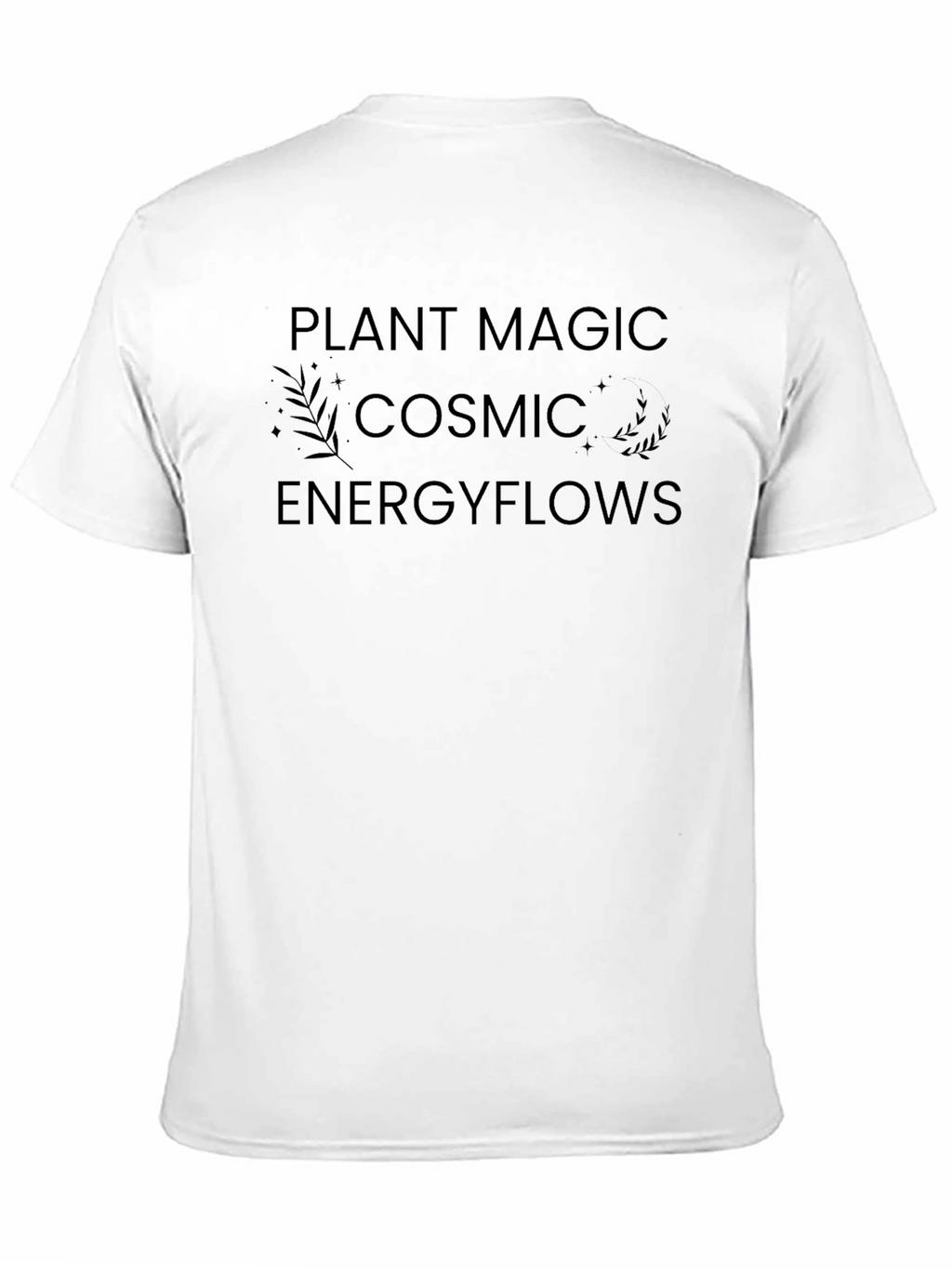 Plant Magic Cosmic Energyflows Graphic T-Shirt