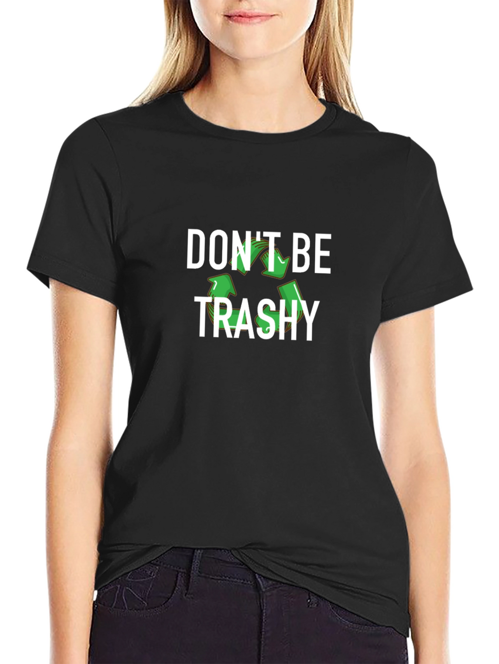 Dont Be Trashy Recycle Graphic T-Shirt