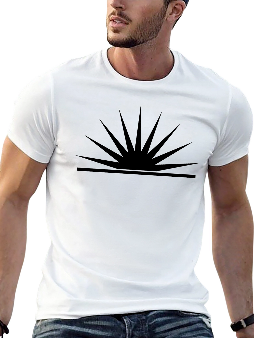 Graphic Tee: Sunrise Silhouette T-Shirt
