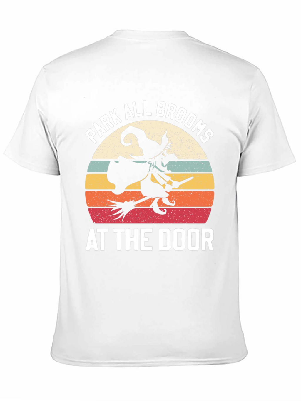 Park All Brooms At The Door Halloween Tee