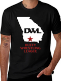 Duffy Wrestling League T-Shirt - Georgia State Design