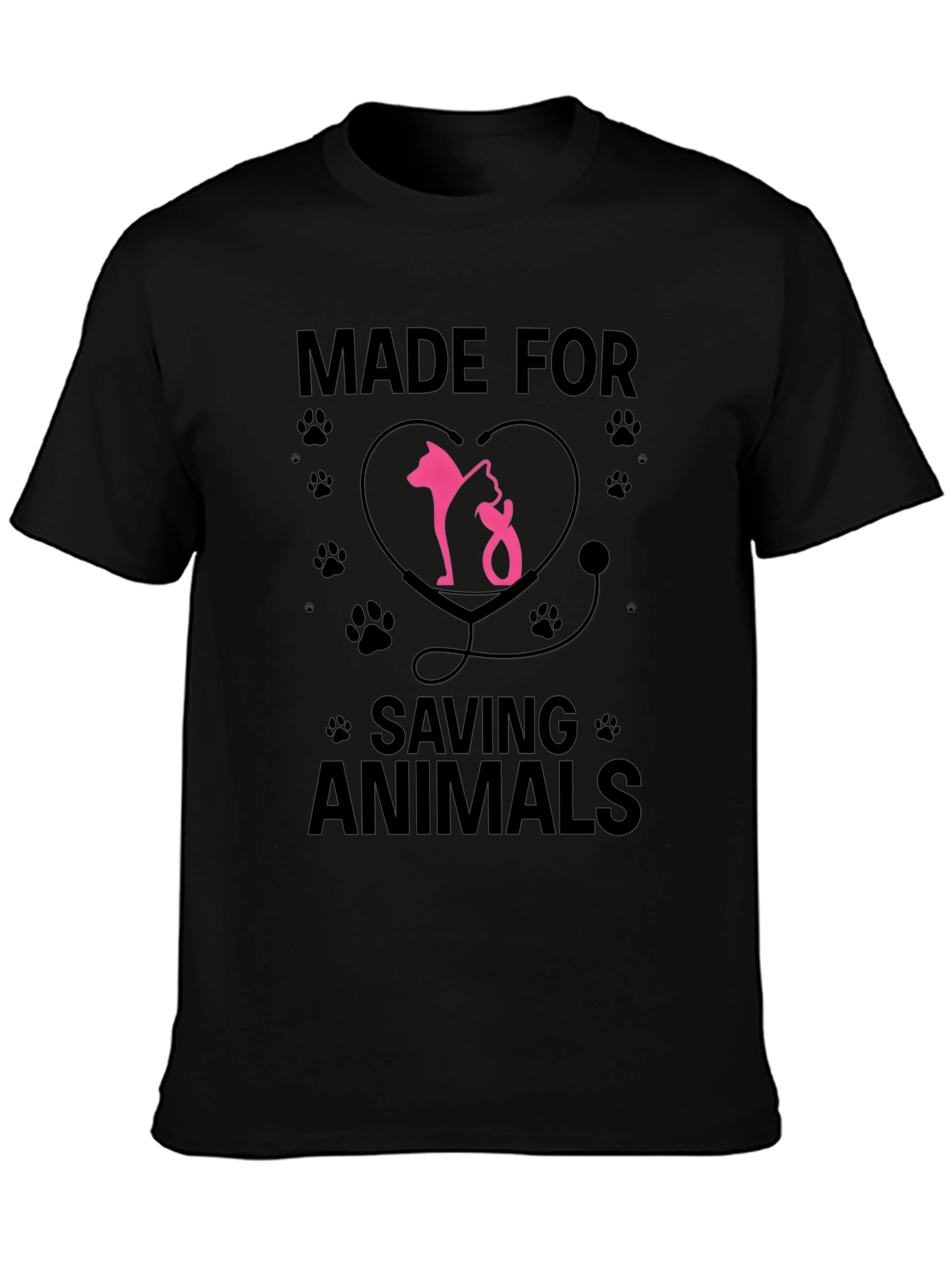 Veterinarian T-Shirt - Made for Saving Animals