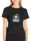 Funny Skeleton Hot Shower T-Shirt