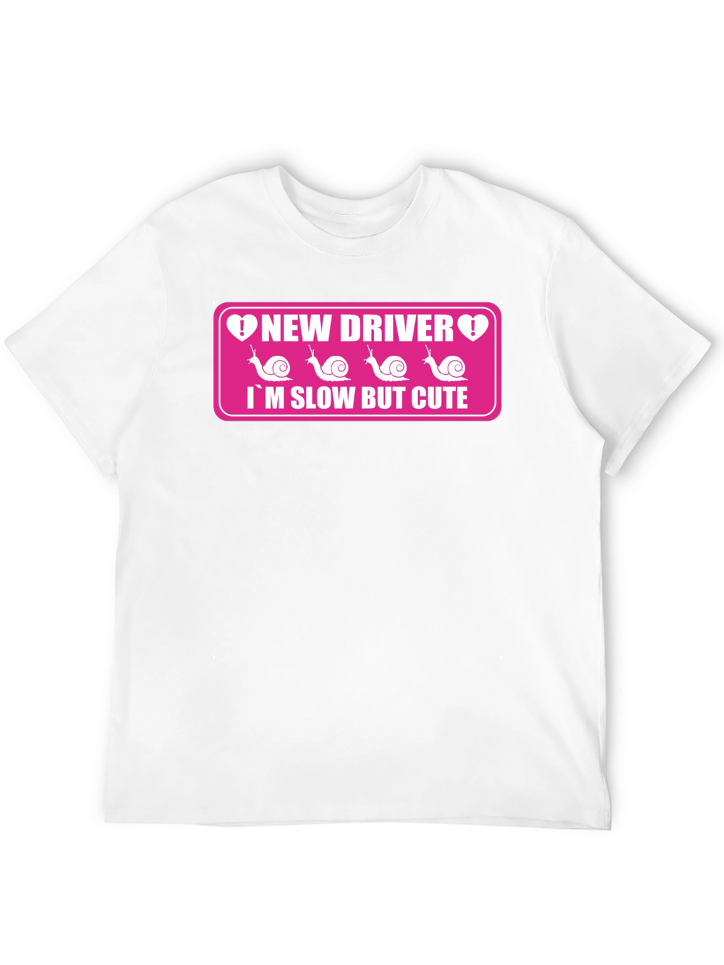 New Driver Funny Snail T-Shirt