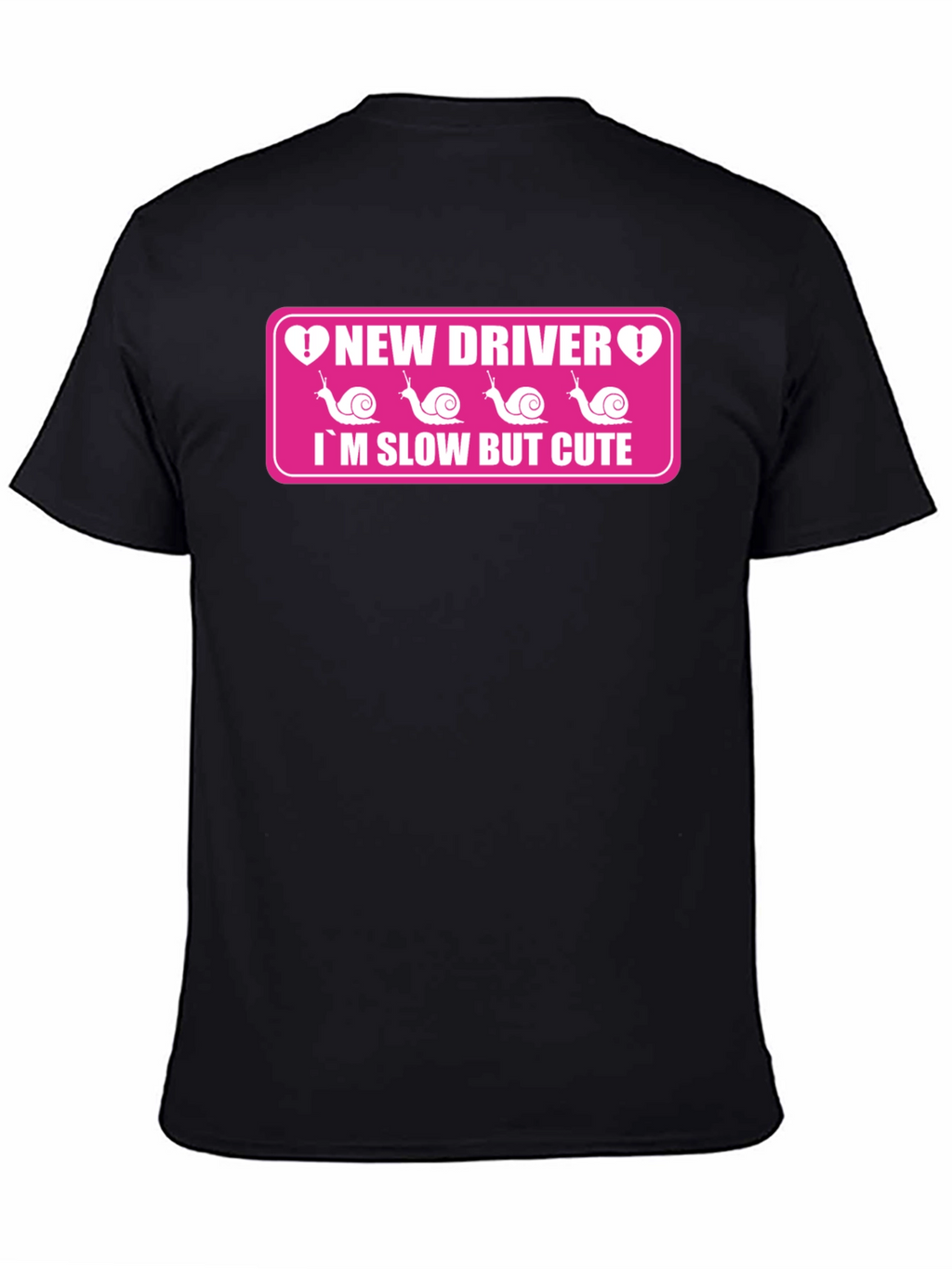 New Driver Funny Snail T-Shirt
