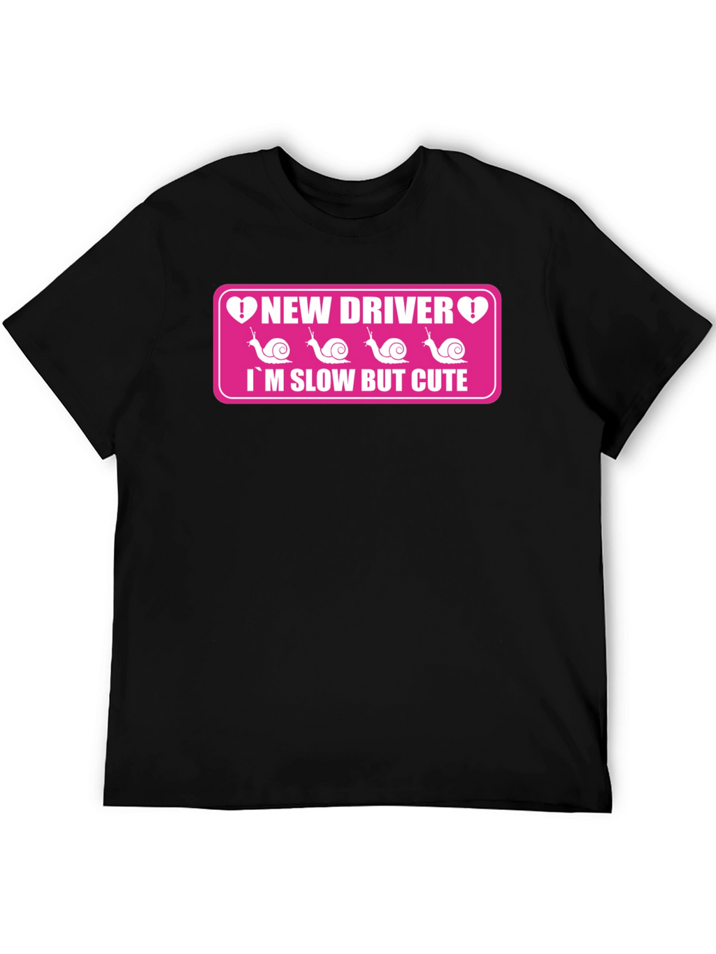 New Driver Funny Snail T-Shirt