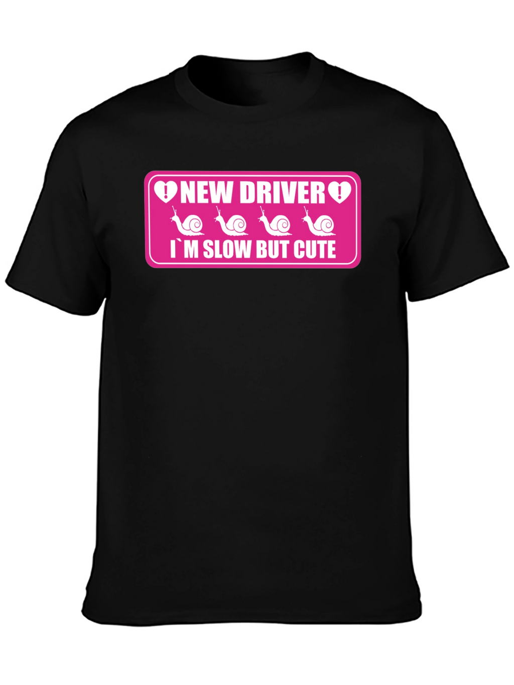 New Driver Funny Snail T-Shirt