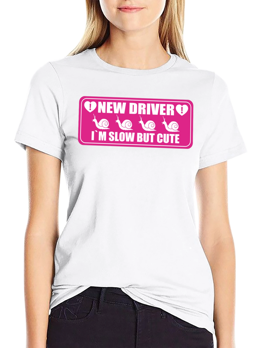 New Driver Funny Snail T-Shirt