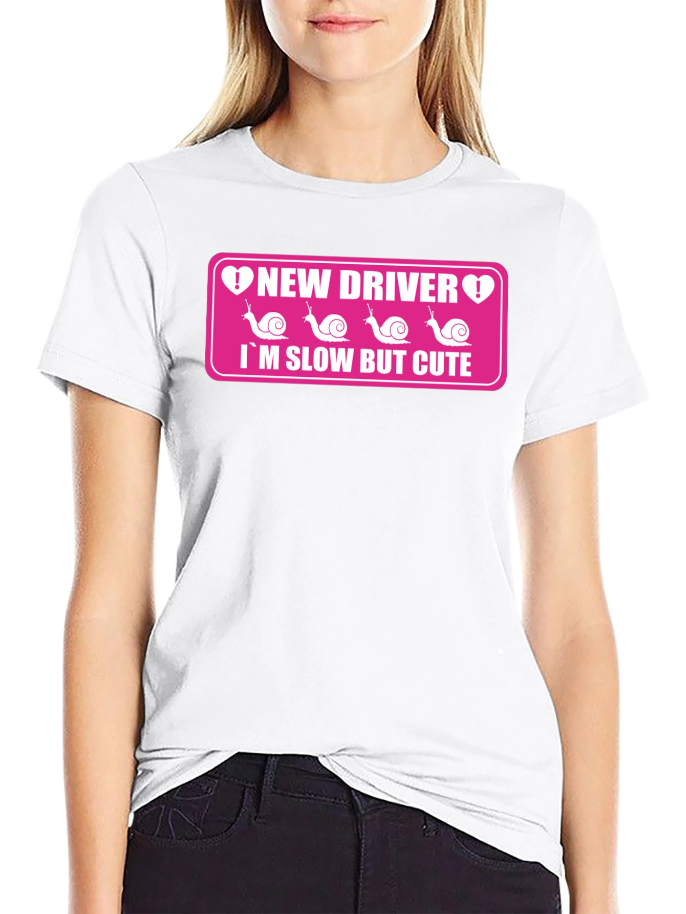 New Driver Funny Snail T-Shirt