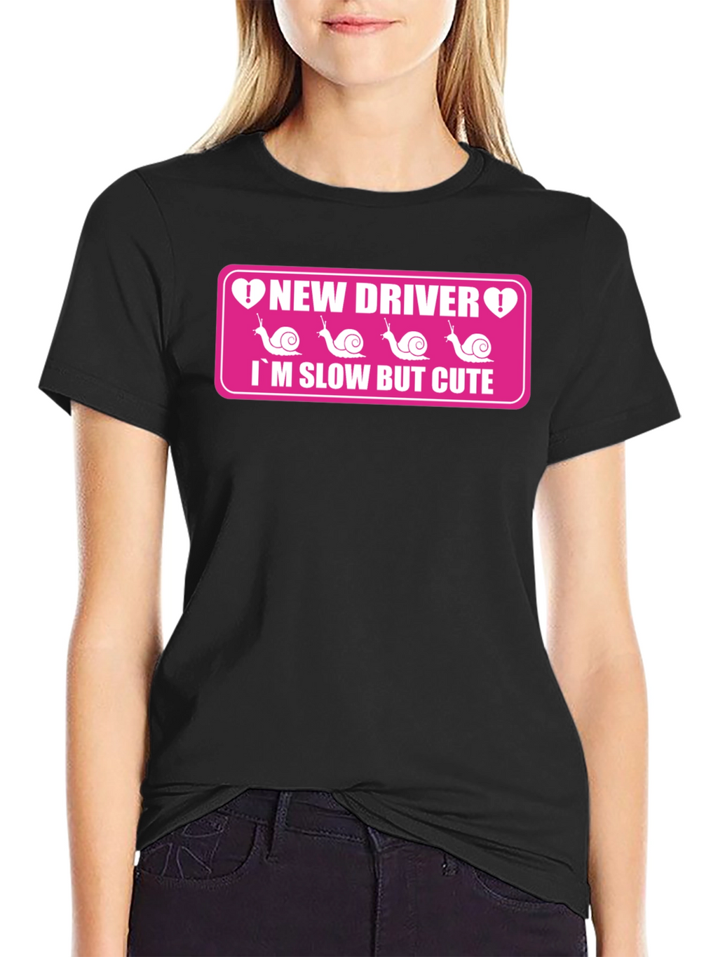 New Driver Funny Snail T-Shirt