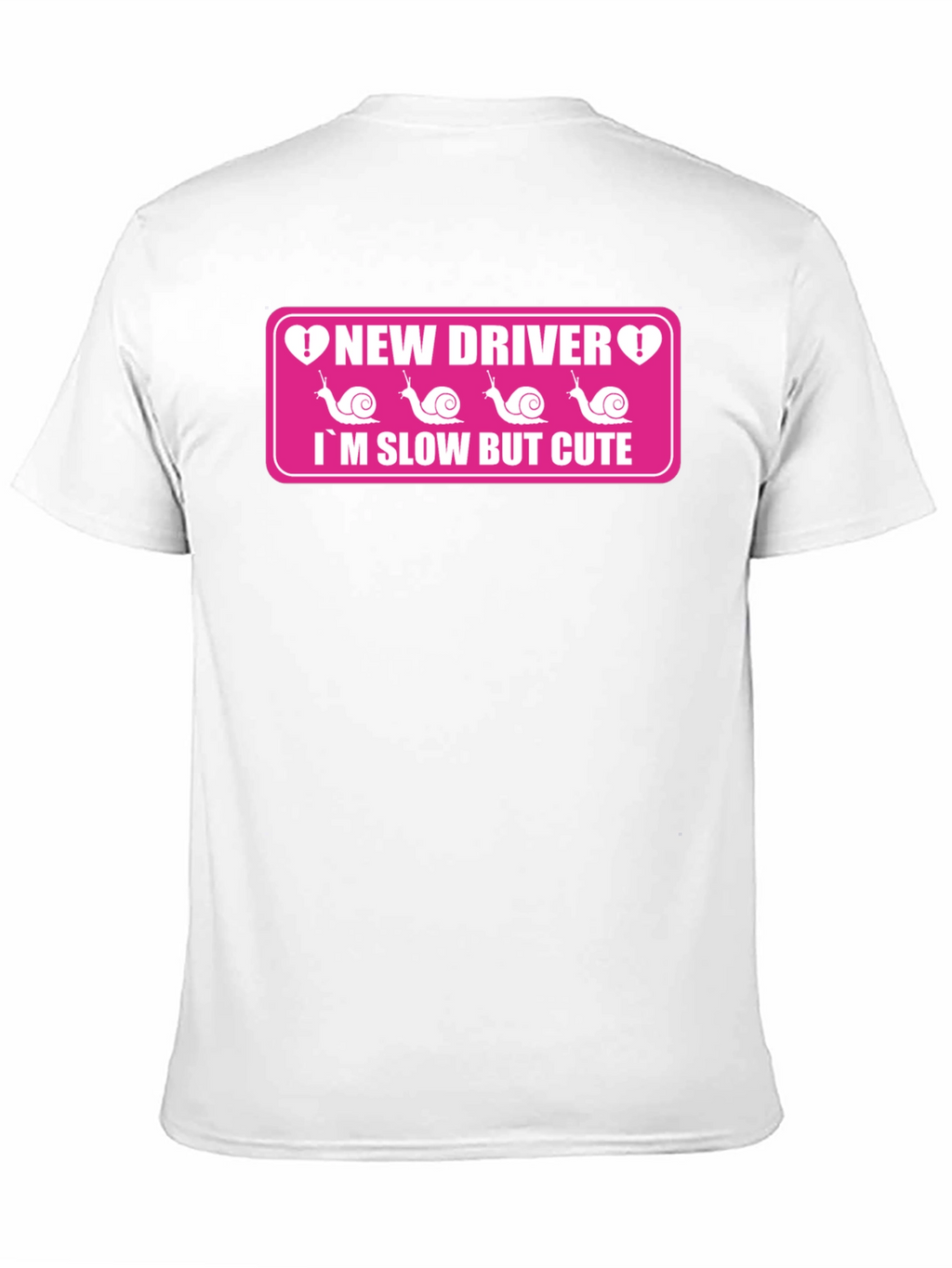 New Driver Funny Snail T-Shirt