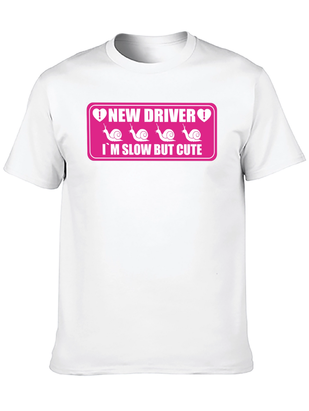 New Driver Funny Snail T-Shirt