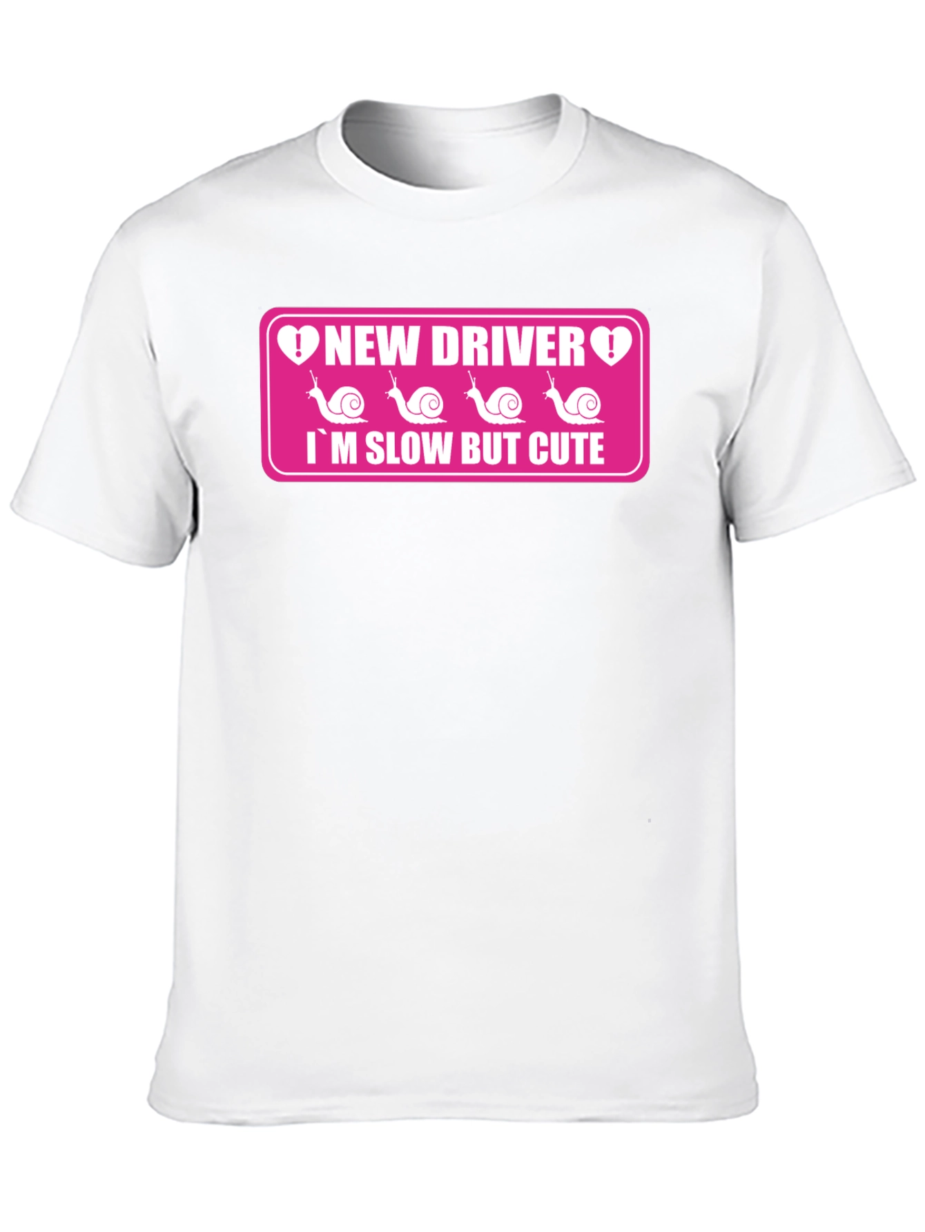 New Driver Funny Snail T-Shirt