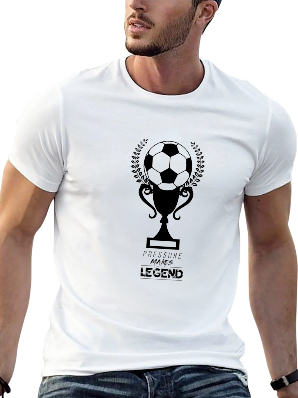 Pressure Makes Legend Soccer T-Shirt
