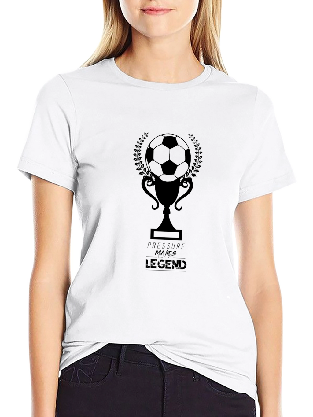 Pressure Makes Legend Soccer T-Shirt