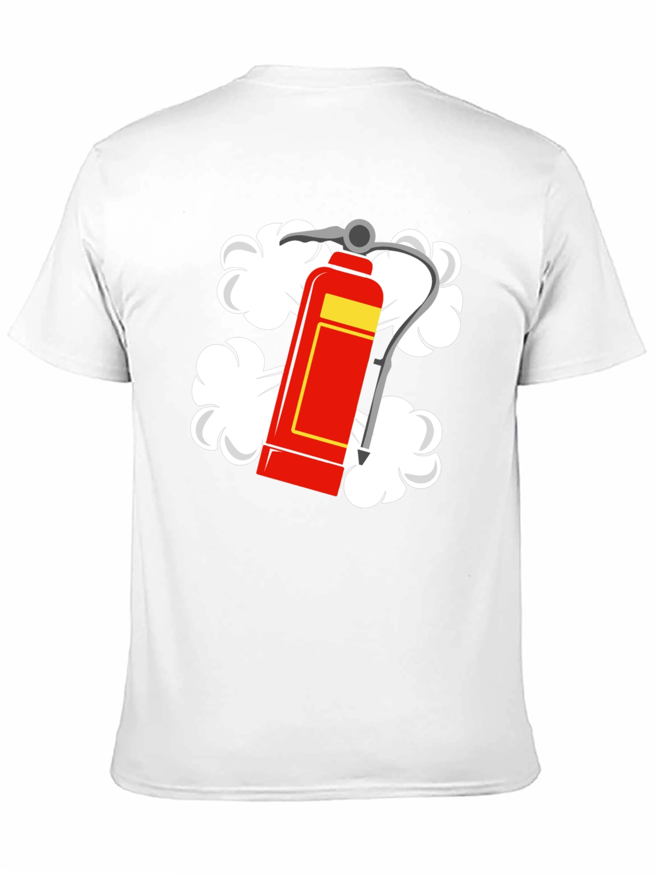 Fire Extinguisher Graphic Tee - Black