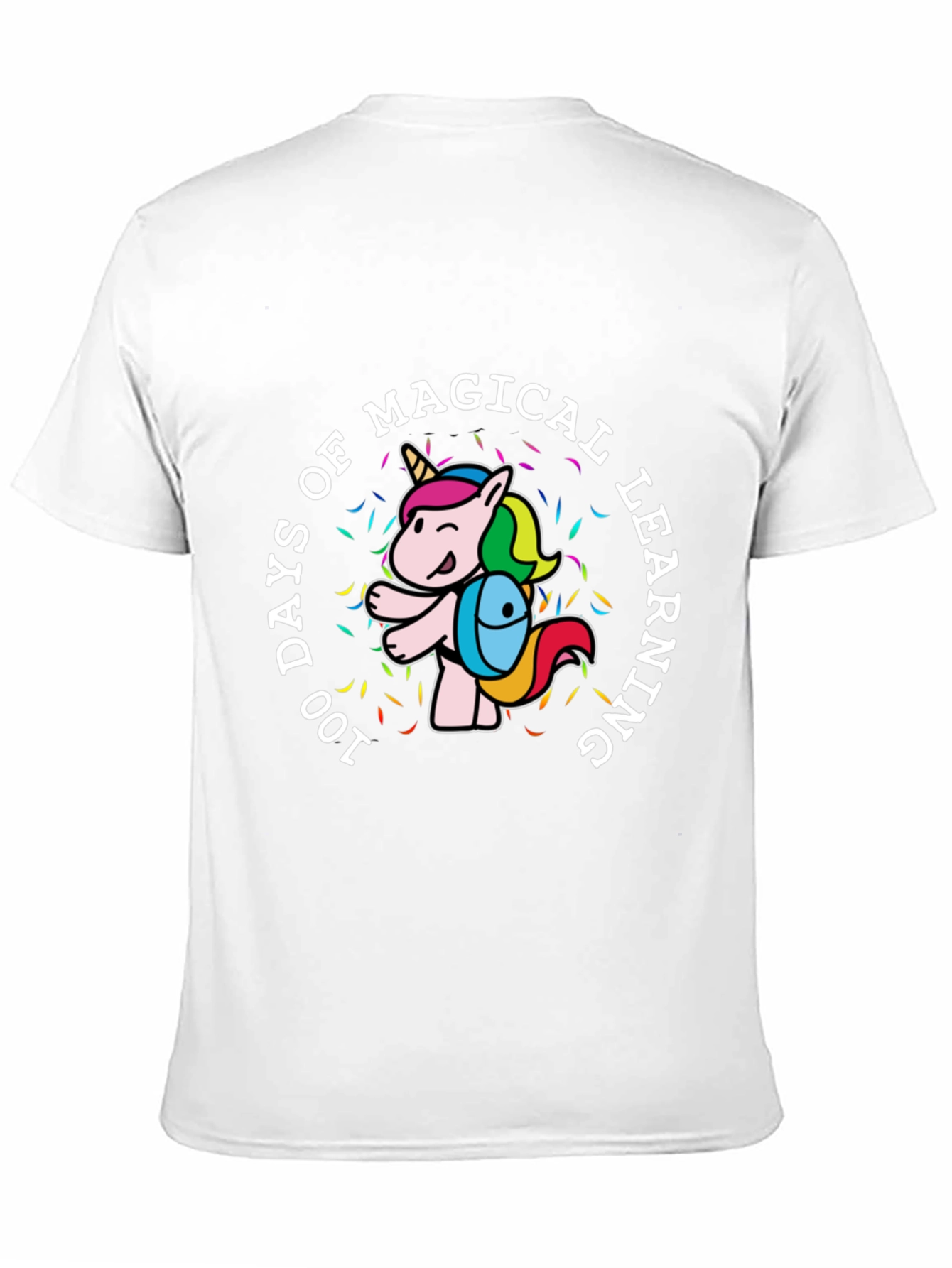 100 Days Magical Learning Unicorn T-Shirt