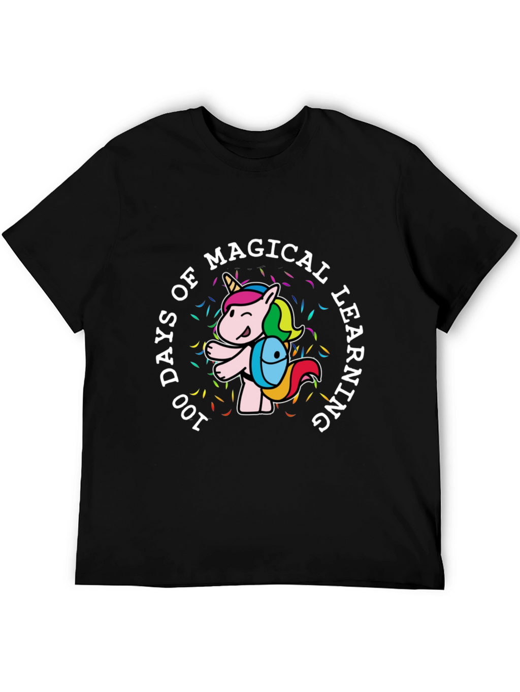 100 Days Magical Learning Unicorn T-Shirt