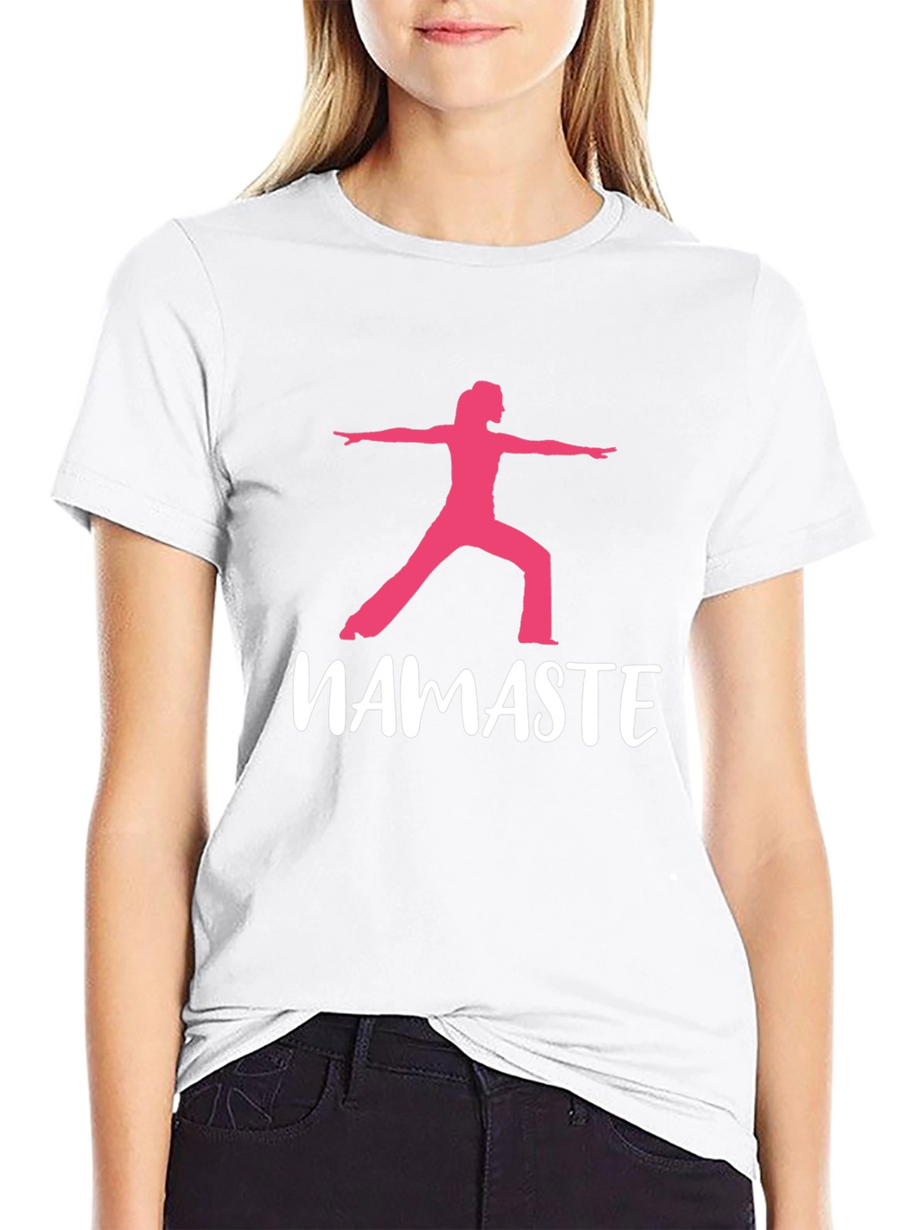 Namaste Yoga Black T-Shirt