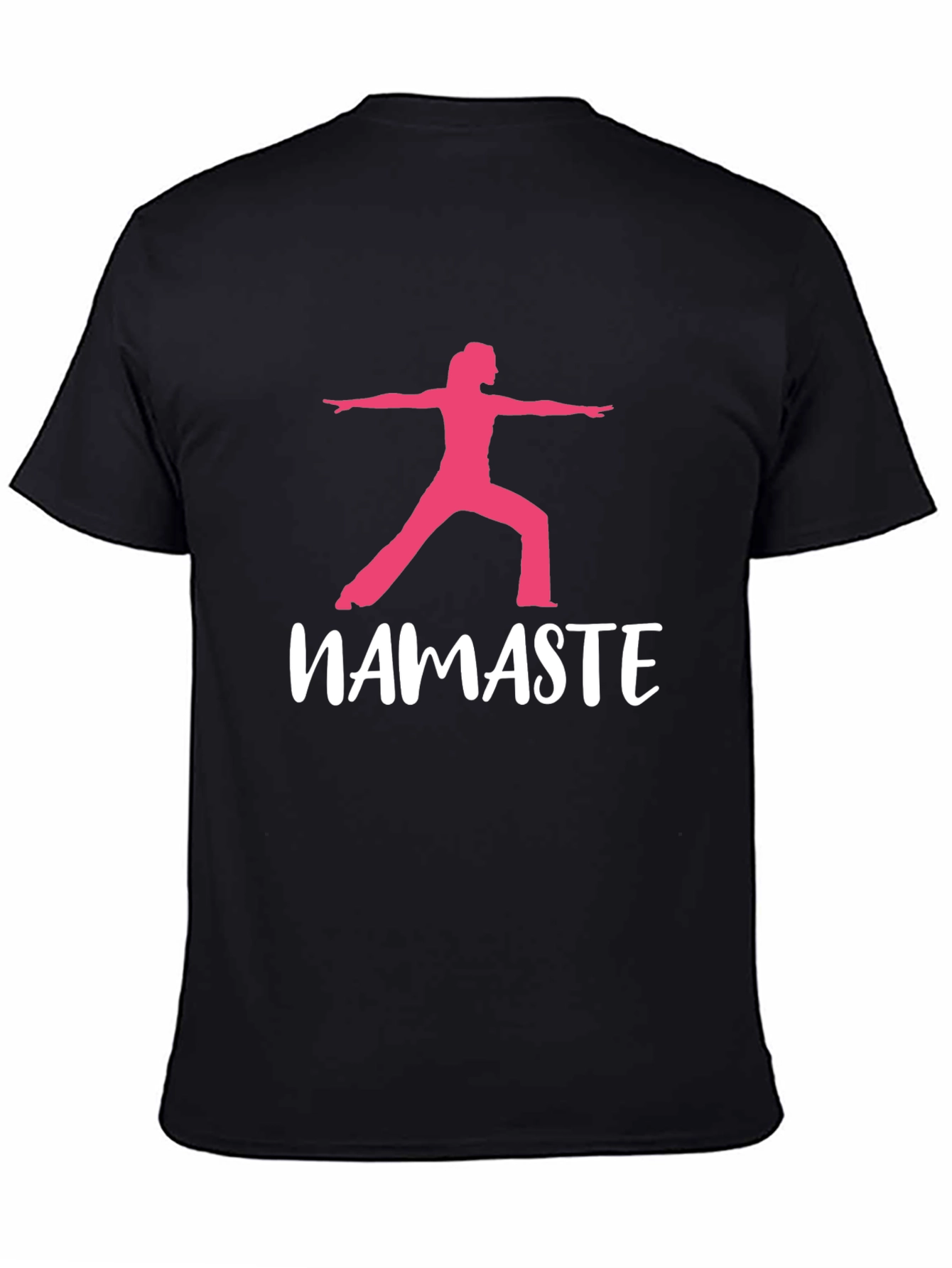 Namaste Yoga Black T-Shirt