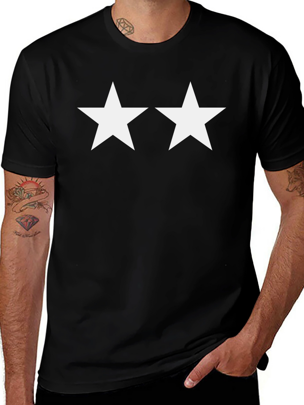 Star Power Tee - Bold Graphic Design