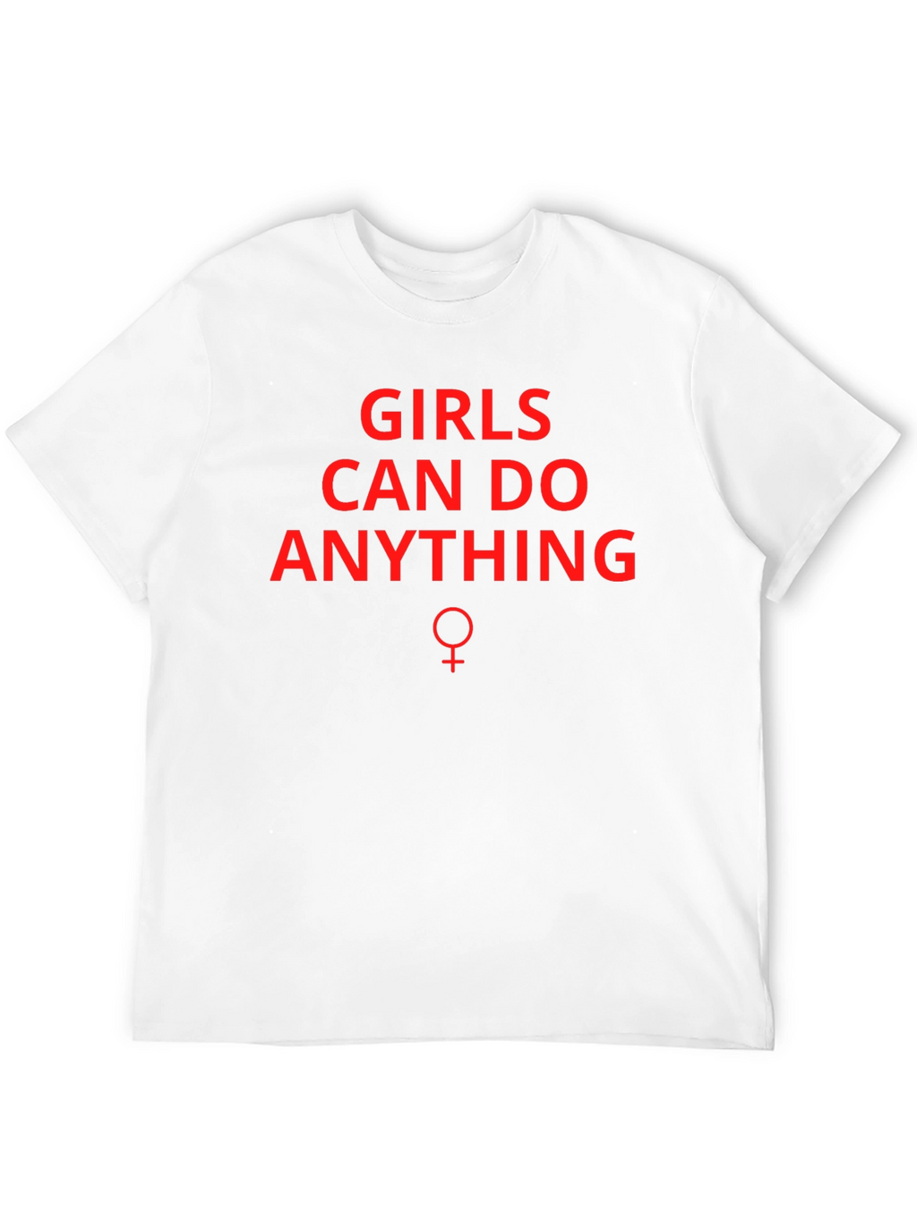 Girls Can Do Anything Graphic Tee - Black