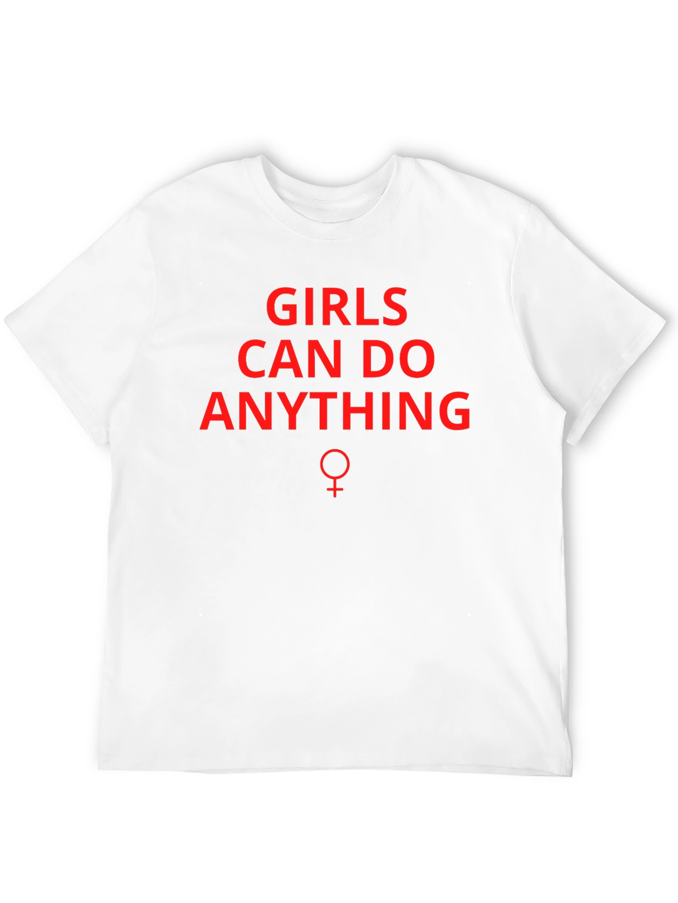 Girls Can Do Anything Graphic Tee - Black