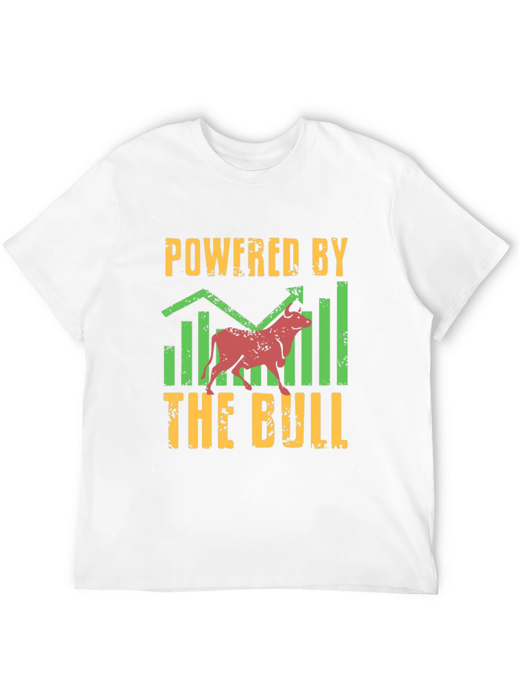 Powered by the Bull Black Graphic T-Shirt