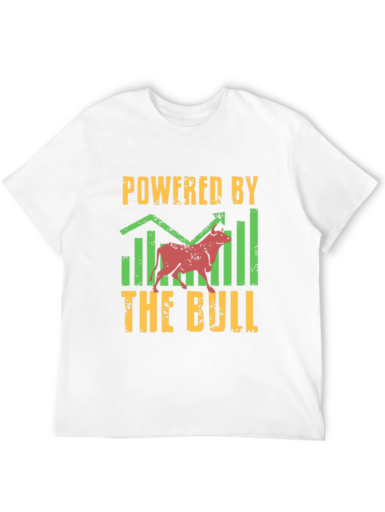 Powered by the Bull Black Graphic T-Shirt