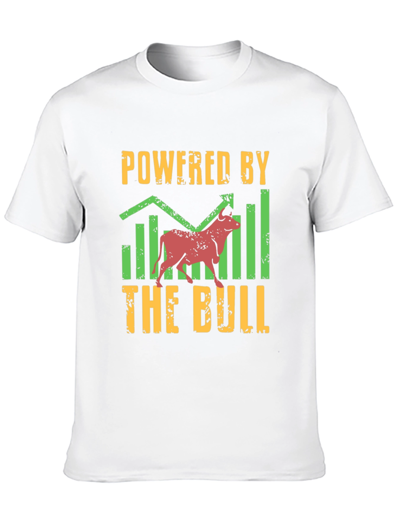 Powered by the Bull Black Graphic T-Shirt