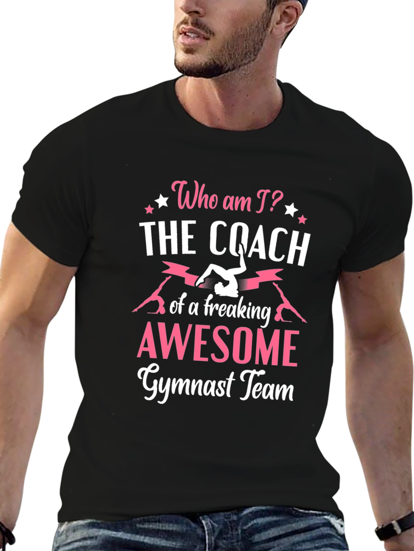 Gymnastics Coach T-Shirt - Awesome Team!