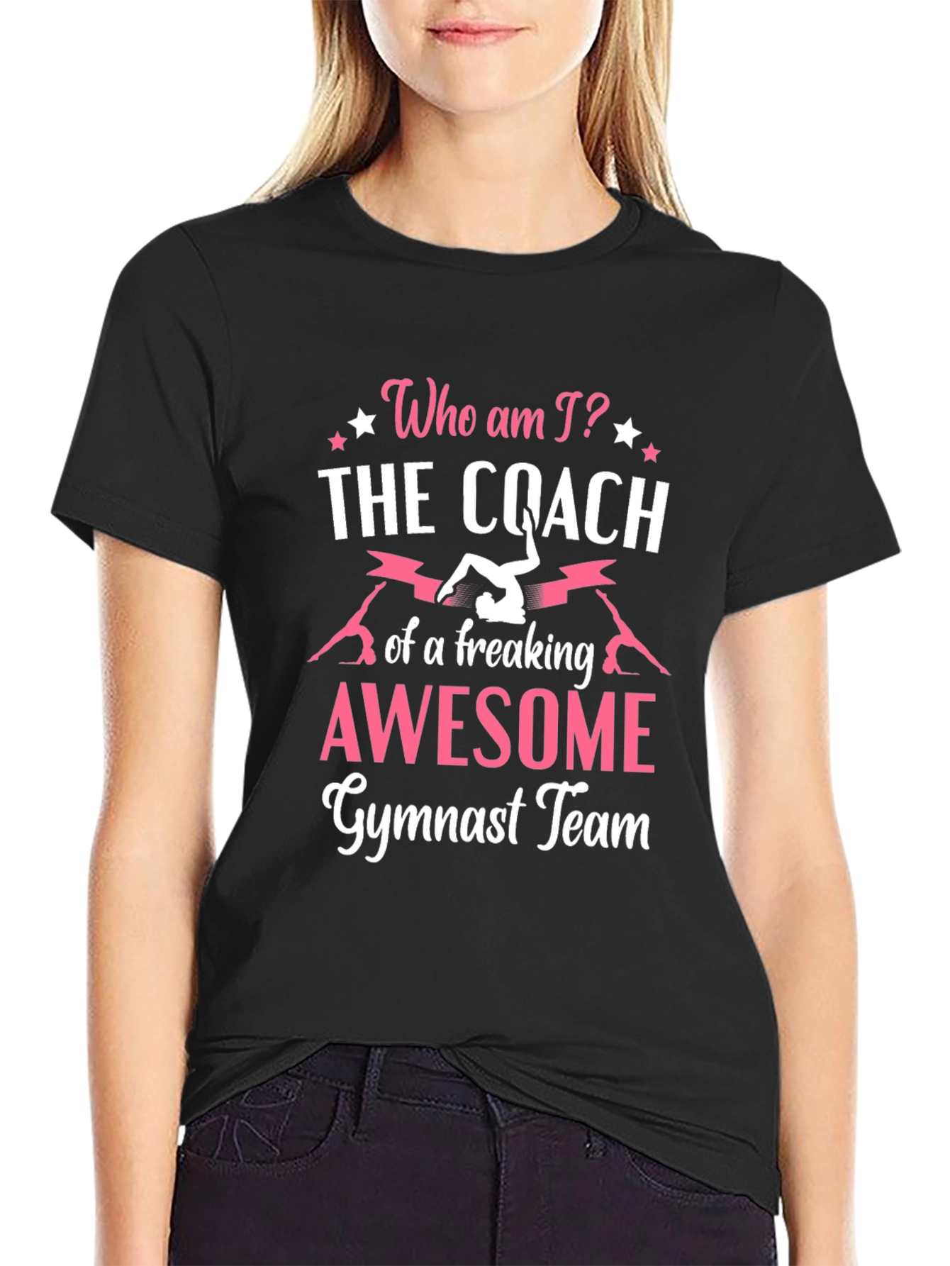 Gymnastics Coach T-Shirt - Awesome Team!