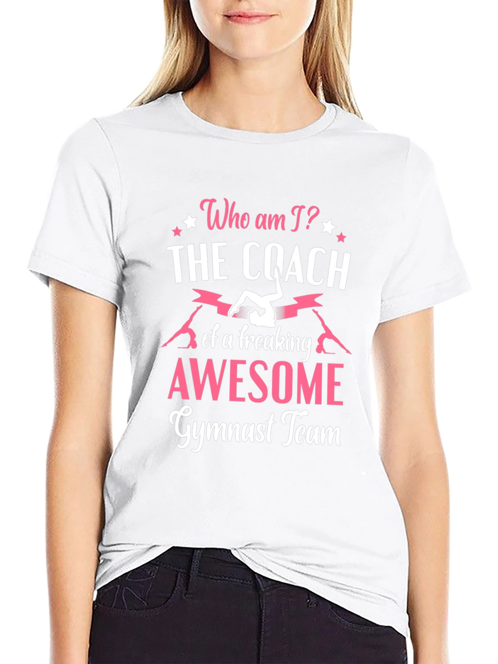 Gymnastics Coach T-Shirt - Awesome Team!