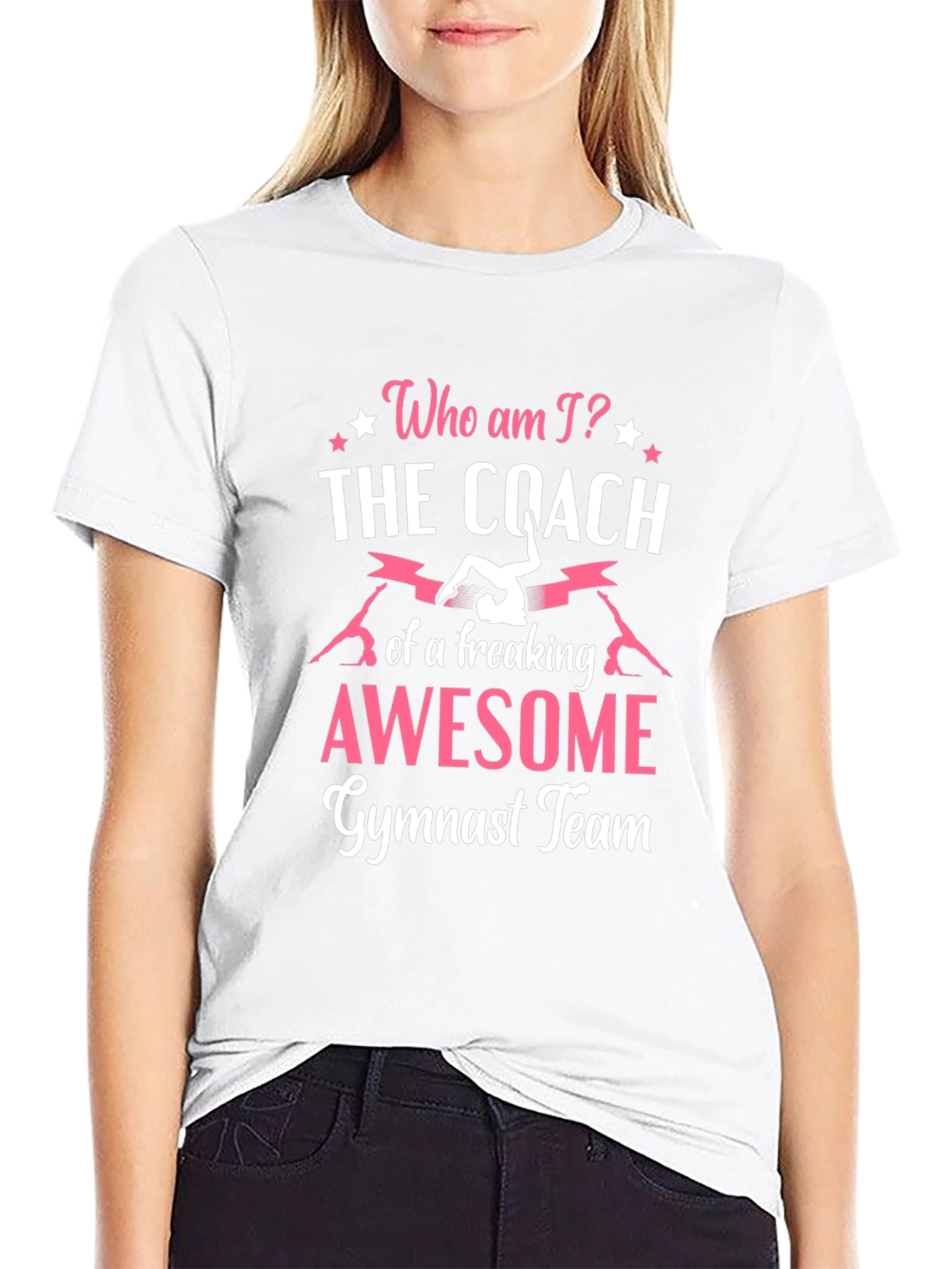 Gymnastics Coach T-Shirt - Awesome Team!