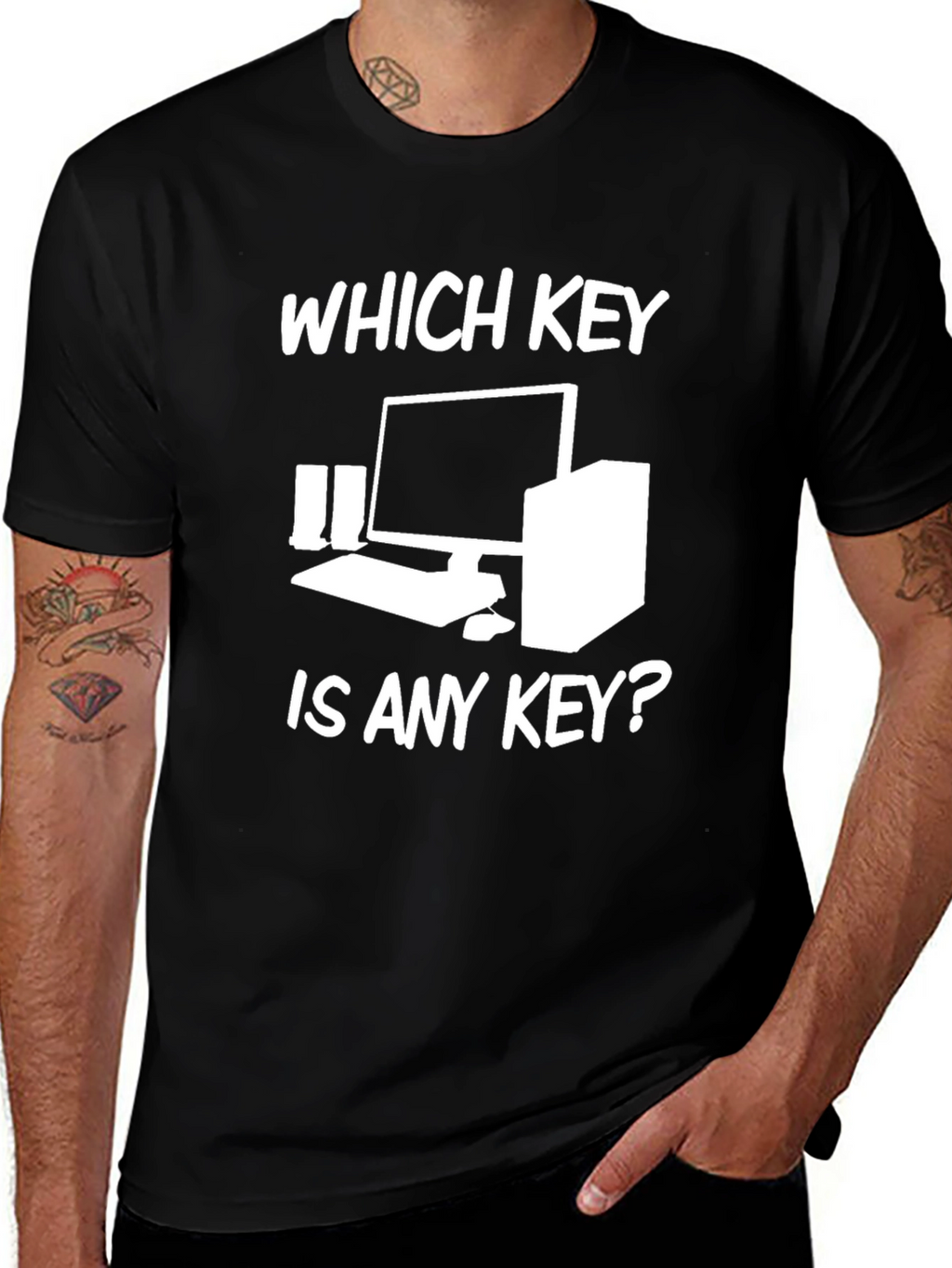 Funny Computer Key T-Shirt
