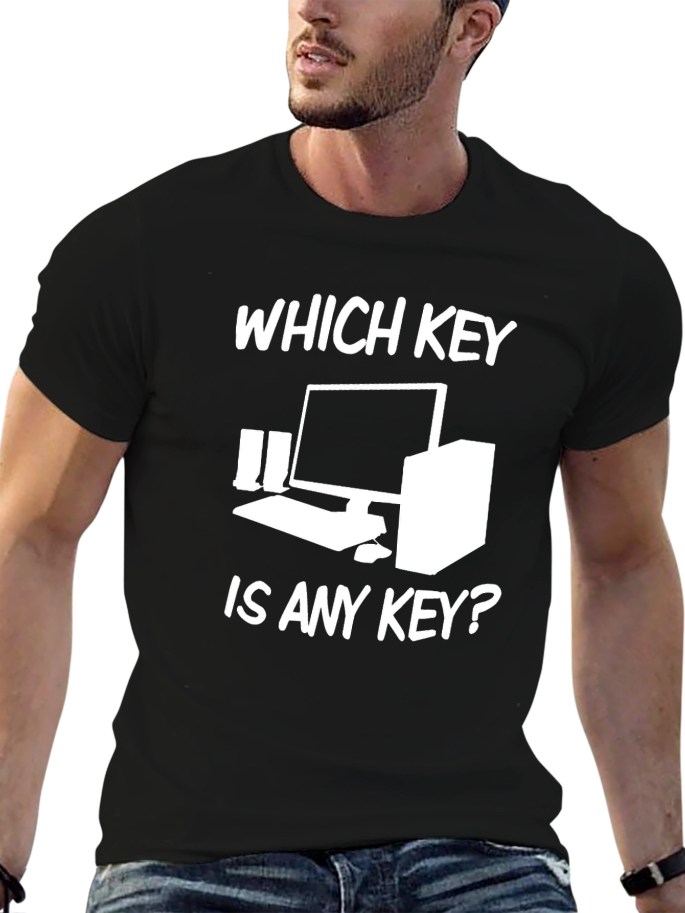 Funny Computer Key T-Shirt