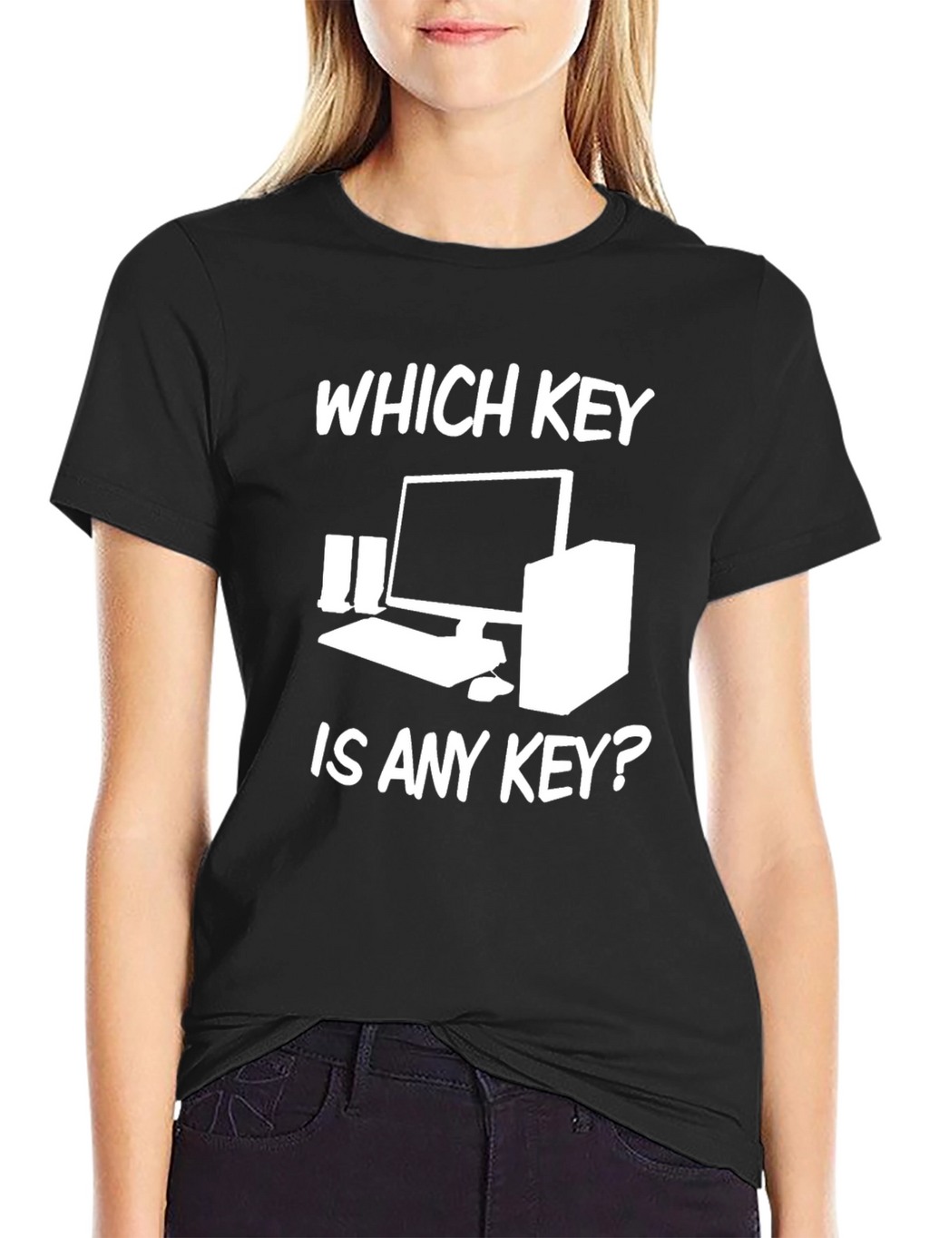 Funny Computer Key T-Shirt