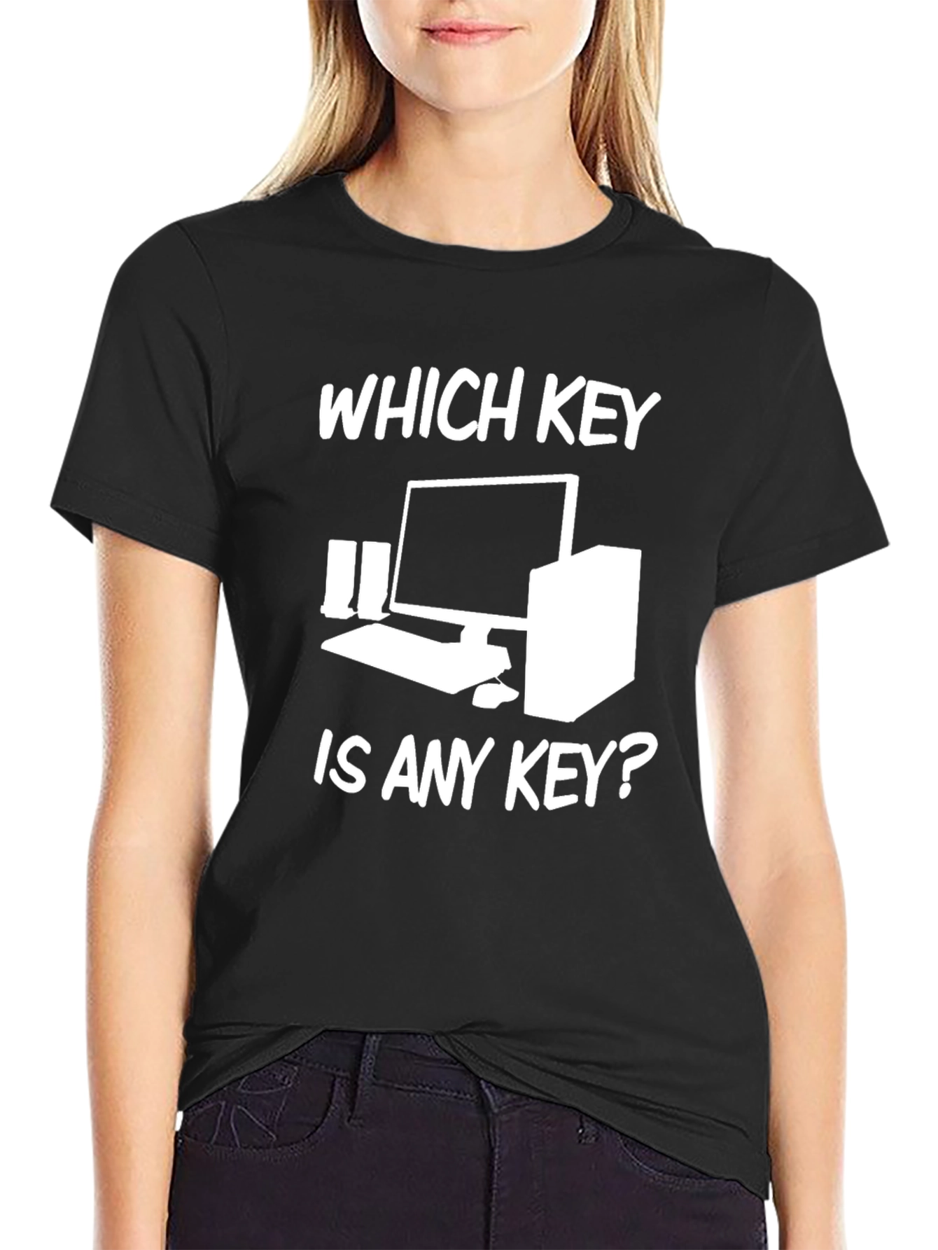 Funny Computer Key T-Shirt